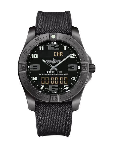 breitling aerospace evo titanium volcano black